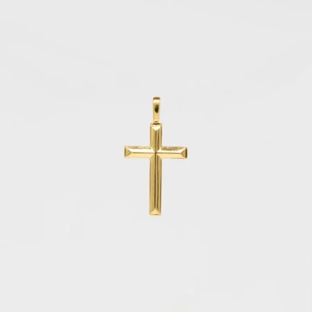 Gold Cross Pendant Bishop