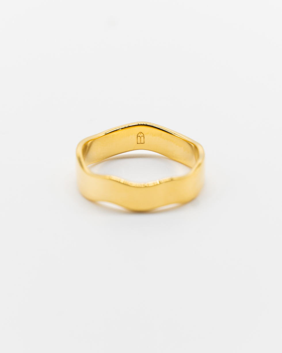 Gold Wiggle Ring