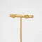 Sun Stud Gold Earrings