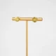 Sun Stud Gold Earrings